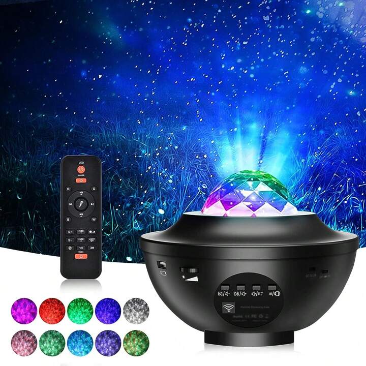 Starry Night Projector with Bluetooth Speaker