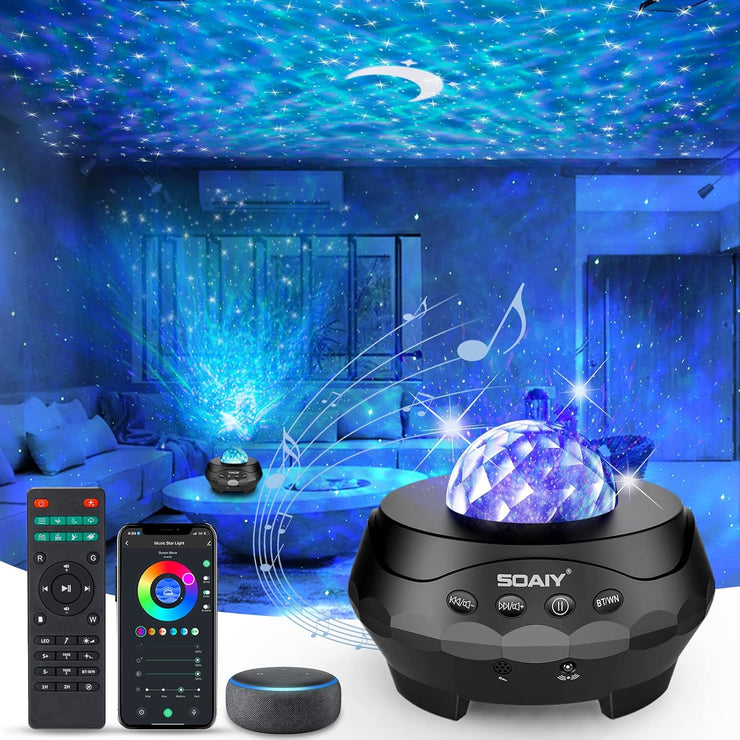 Starry Night Projector with Bluetooth Speaker