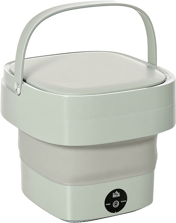 🧺 Mini Foldable Washing Machine – Smart, Safe & Portable