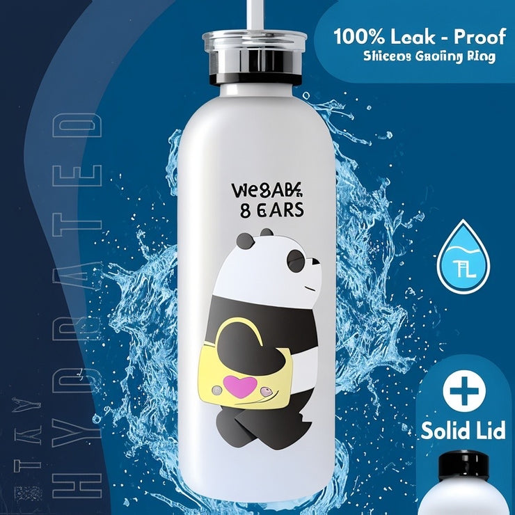 🐼 Adorable Panda Water Bottle