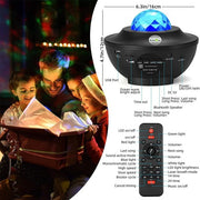 Starry Night Projector with Bluetooth Speaker