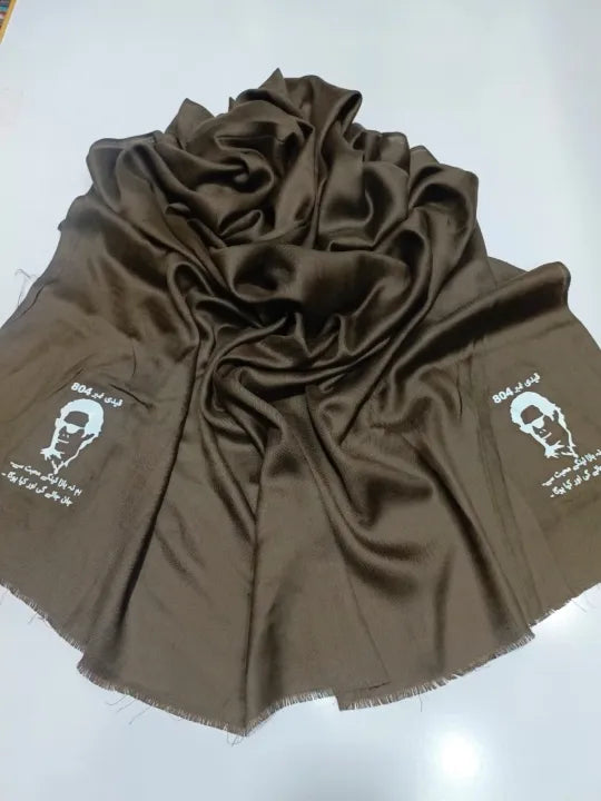 Imran Khan Shawl With Quote