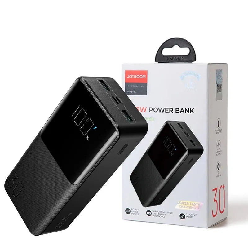 Joyroom JR-QP193 Power Bank – LED Display, 30000mAh
