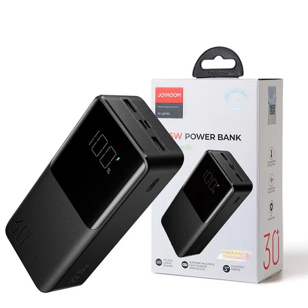 Joyroom JR-QP193 Power Bank – LED Display, 30000mAh