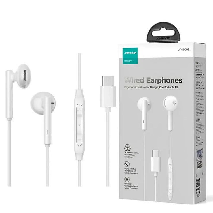 Joyroom Type-C Series Wired Earphones JR-EC05
